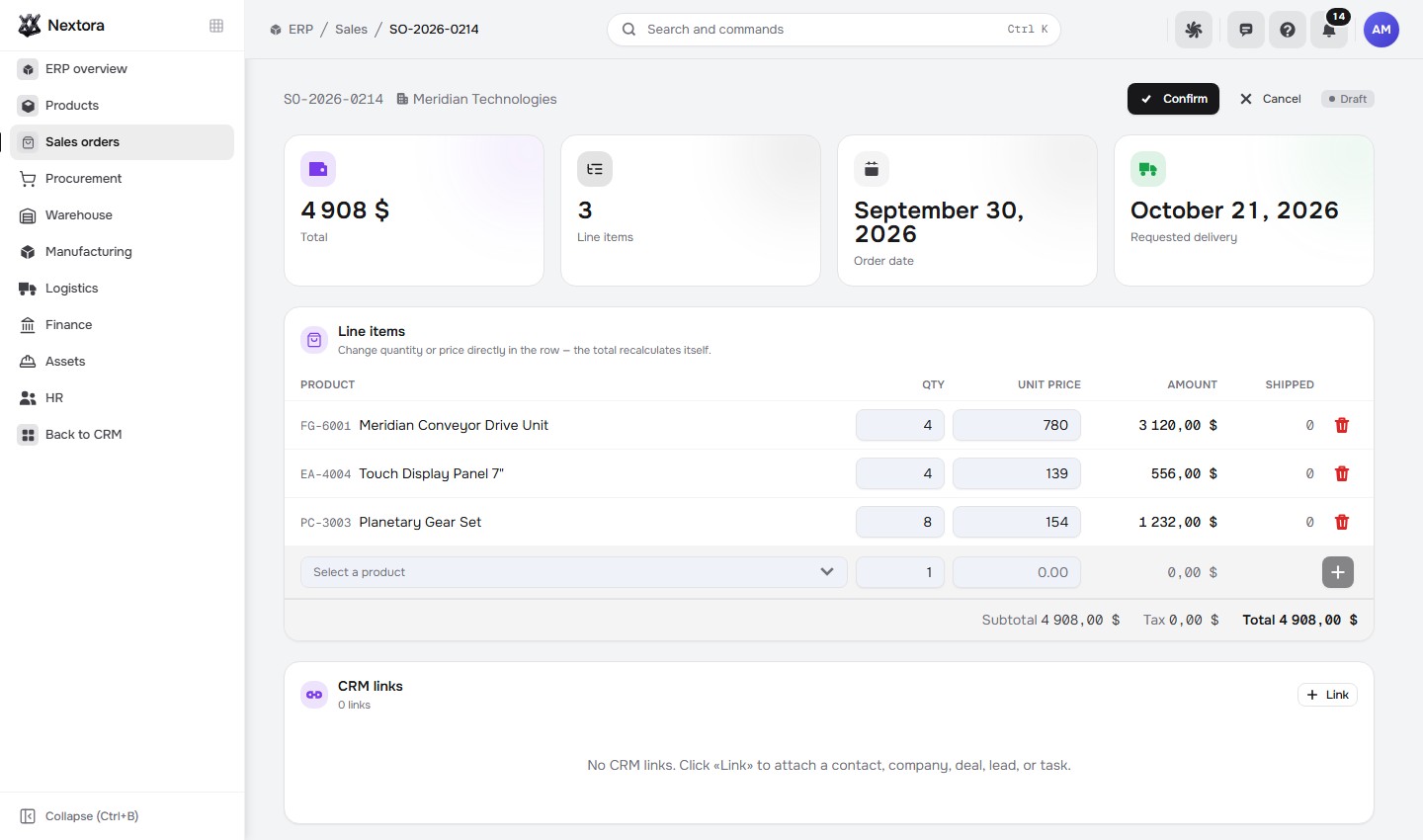 Give every order a clear set of next steps.